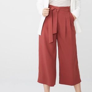 RW CO High-Waist Cropped Wide Leg Pant size 14